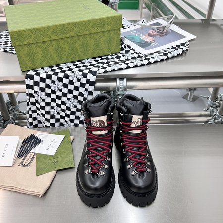 Gucci x The North Face Couple Rider Boots