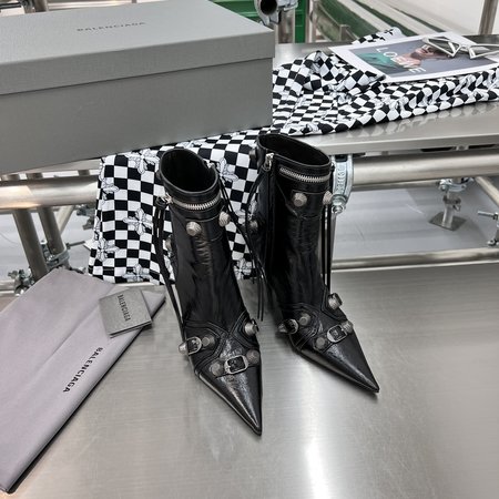 Balenciaga Motorcycle boots/boots/side zip high boots