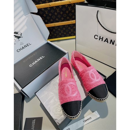 Chanel Espadrilles translucent outsole