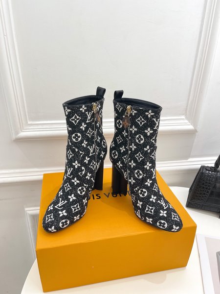 Louis Vuitton Torx heel ankle boots