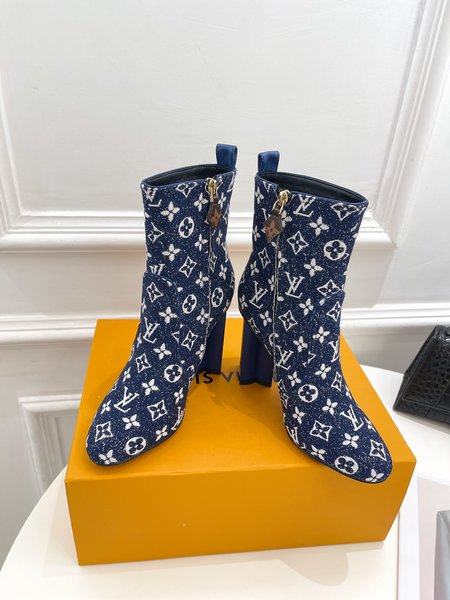 Louis Vuitton Torx heel ankle boots