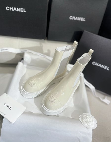 Chanel Chelsea ankle boots