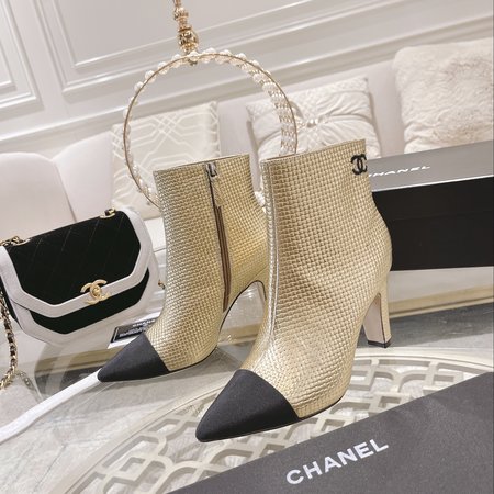 Chanel short boots