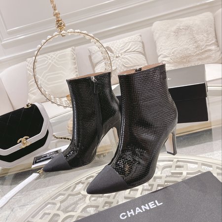 Chanel short boots