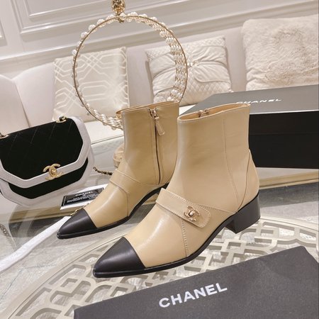 Chanel short boots