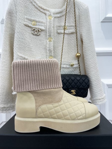 Chanel Sock boots<br>