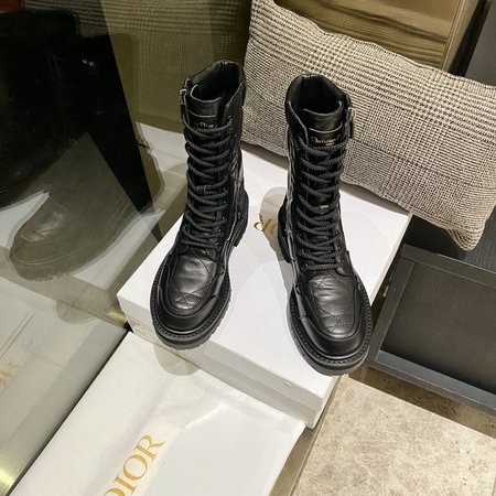 Dior calfskin martin boots