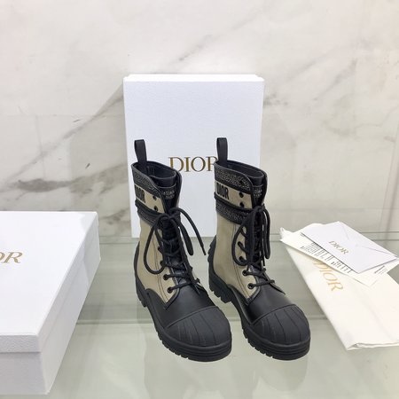 Dior mid-cut colorblock martin boots