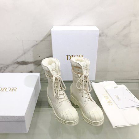 Dior D-Major lace-up ankle boots