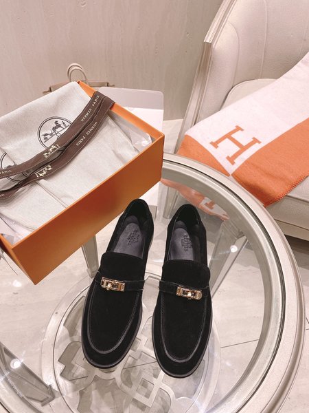 Hermes Classic Kelly Destin loafers