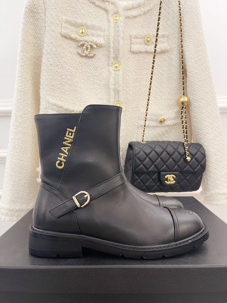 Chanel short boots