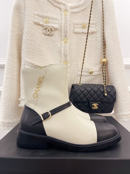 Chanel short boots