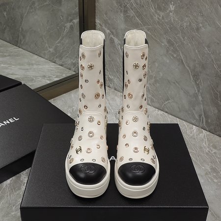 Chanel Chelsea boots