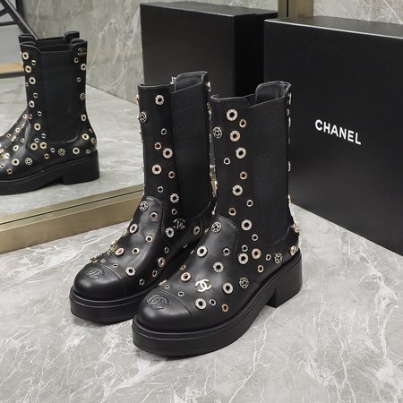 Chanel Chelsea boots