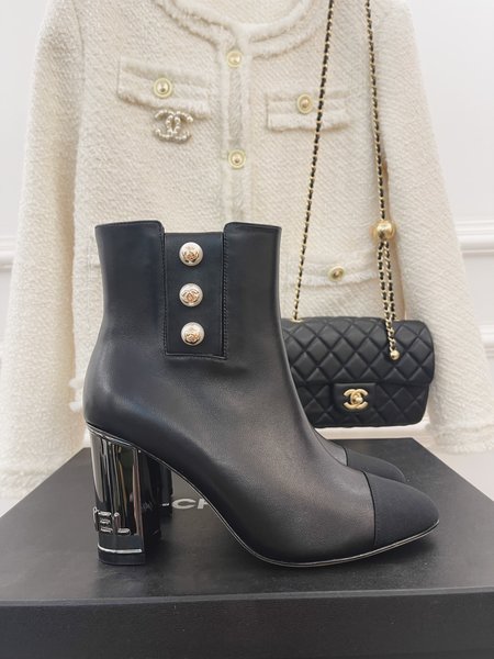 Chanel short boots