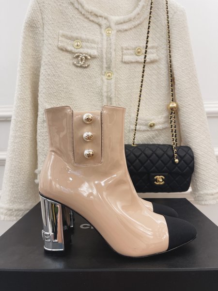 Chanel short boots