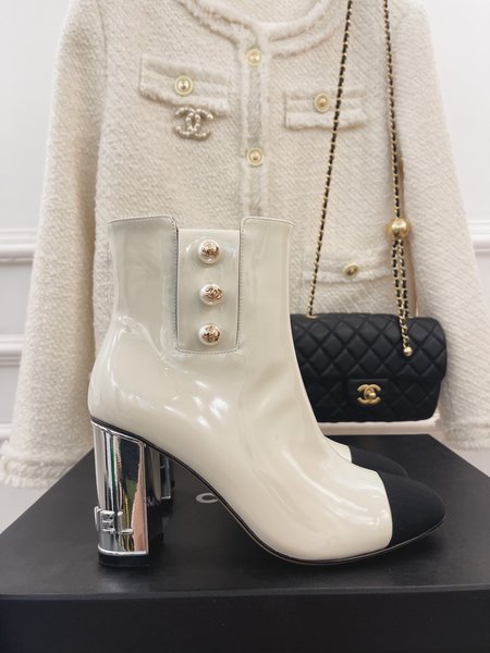 Chanel short boots