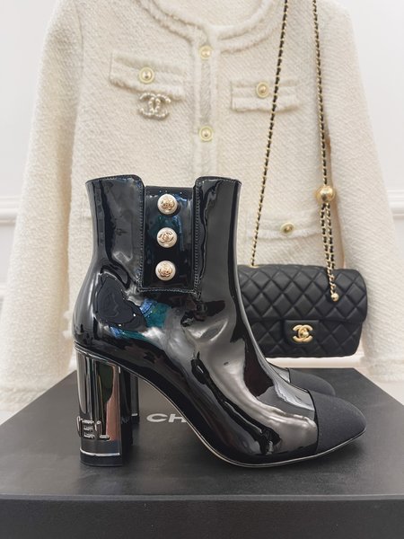 Chanel short boots