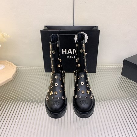 Chanel short boots