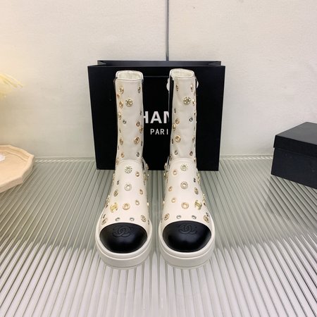 Chanel short boots