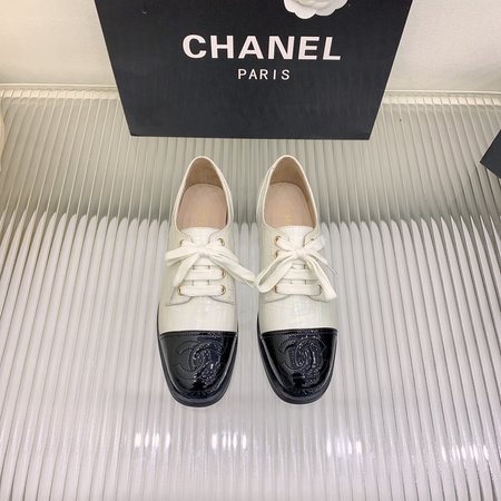 Chanel Lace up women s shoes