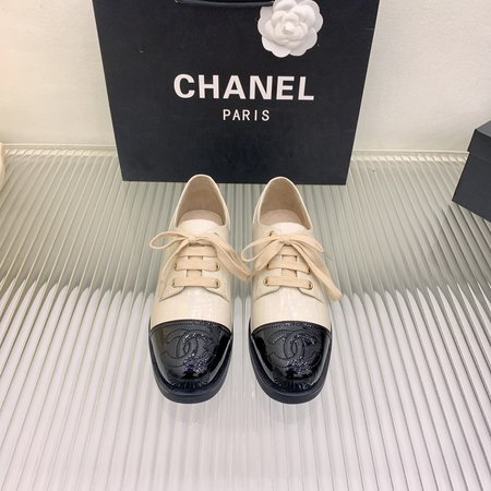 Chanel Lace up women s shoes