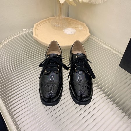 Chanel Lace up women s shoes