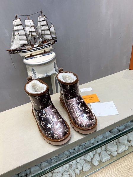 Louis Vuitton Bling Bling series snow boots