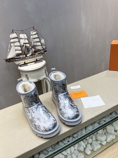 Louis Vuitton Bling Bling series snow boots