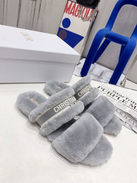 Dior Flat double row slippers