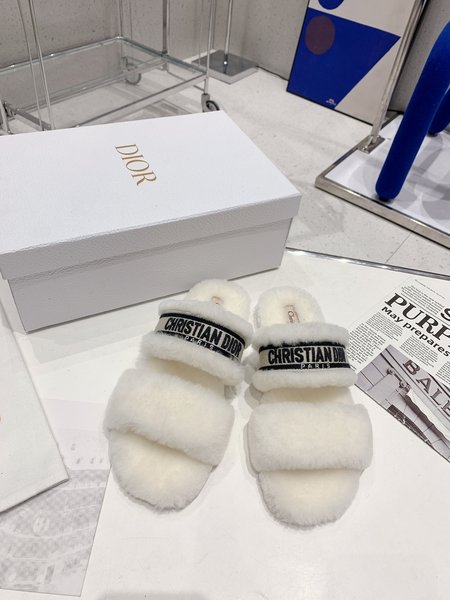 Dior Flat double row slippers