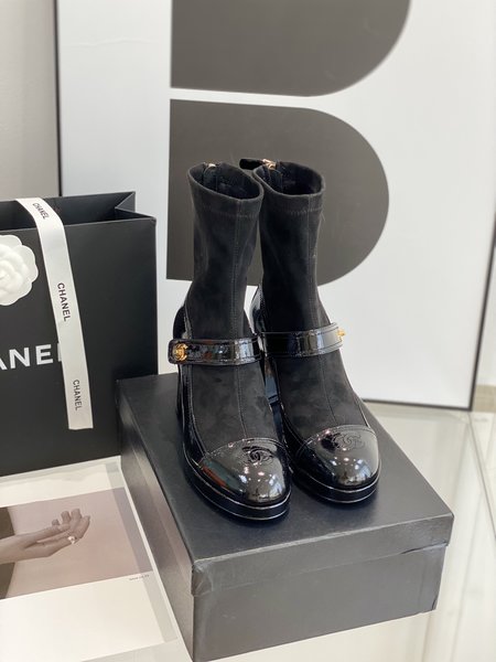 Chanel short boots