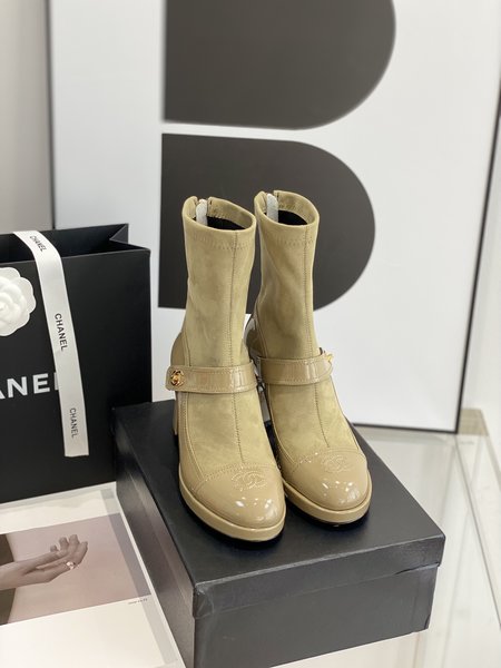 Chanel short boots