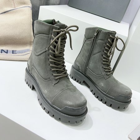 Balenciaga Martin boots, canvas ankle boots