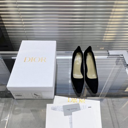 Dior women s high heels small square toe shoes