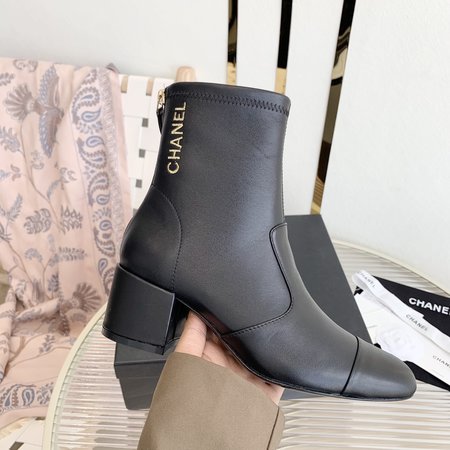 Chanel elastic boots