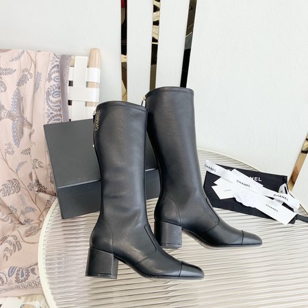 Chanel elastic boots