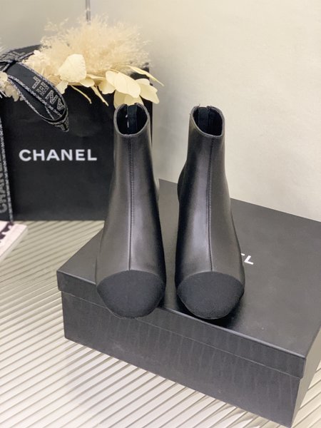 Chanel elastic boots