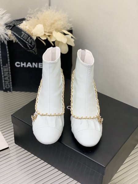 Chanel elastic boots