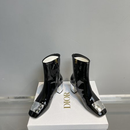 Dior leather boots