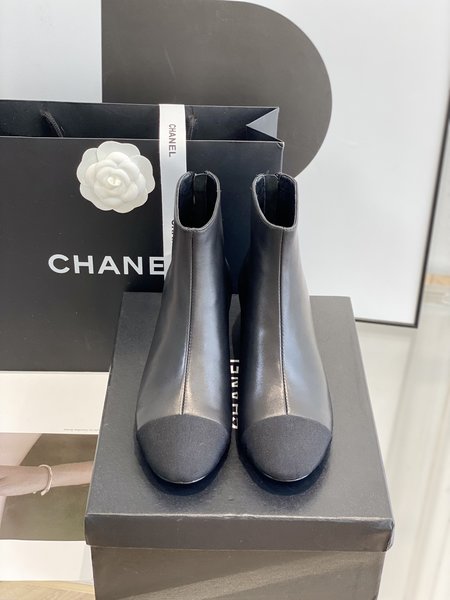 Chanel short boots