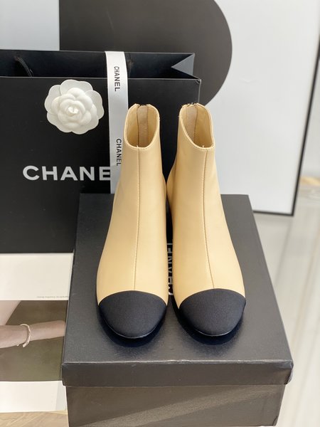 Chanel short boots