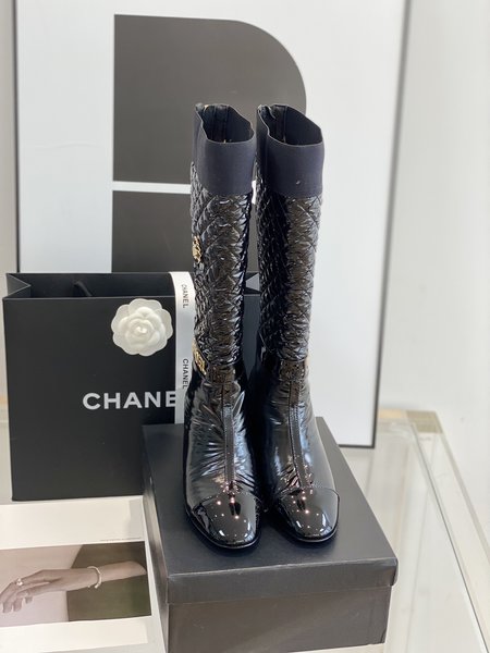 Chanel classic boots