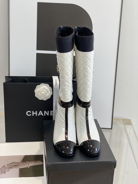 Chanel classic boots