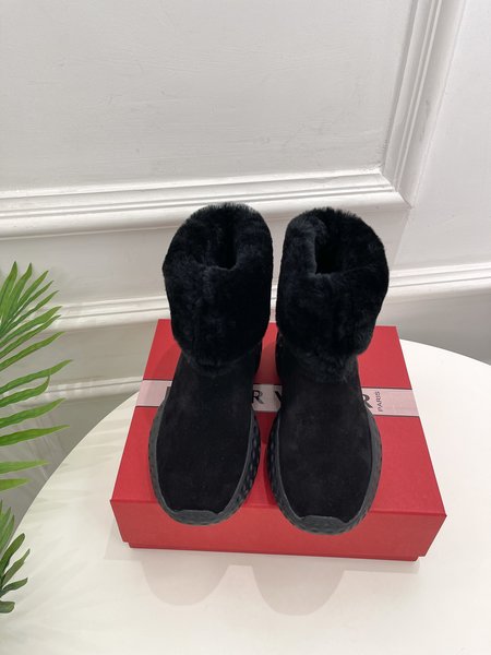 Roger Viver wool snow boots