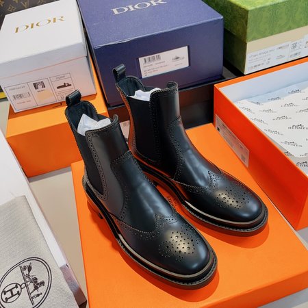 Hermes Chelsea ankle boots