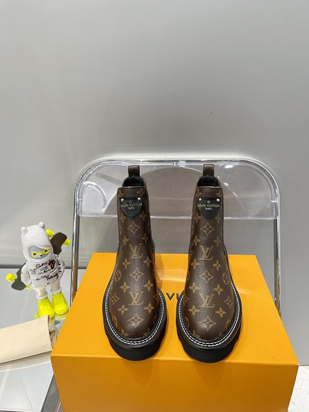 Louis Vuitton Beaubourg ankle boots