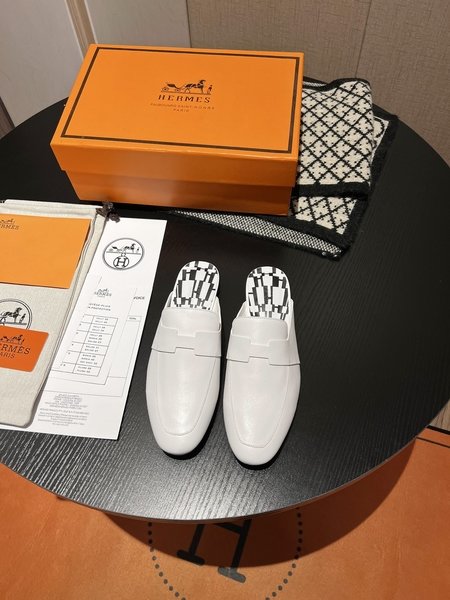 Hermes half-slippers, loafers