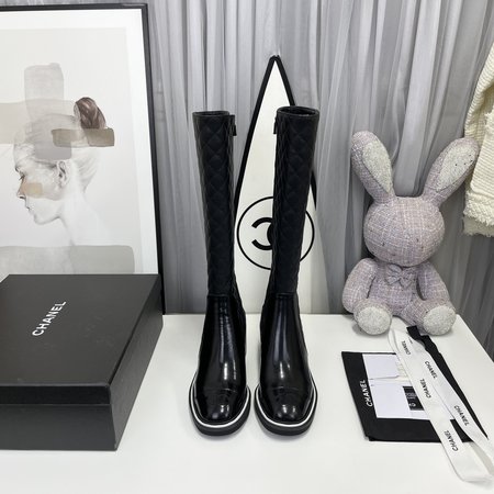 Chanel high boots