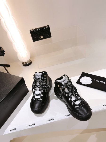 Chanel snow boots, platform women s boots